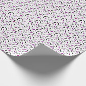 Rainbow Sprinkles Ace Asexual Pride Flag Geschenkpapier (Ecke)