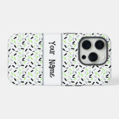 Rainbow Sprinkles Agender Pride Flag iPhone Hülle (Rückseite (Horizontal))
