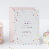 Rainbow Sprinkles Baby Sprinkle Einladung