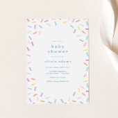 Rainbow Sprinkles Baby Sprinkle Einladung