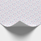 Rainbow Sprinkles Bigender Pride Flag Geschenkpapier (Ecke)
