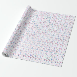 Rainbow Sprinkles Bigender Pride Flag Geschenkpapier