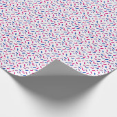 Rainbow Sprinkles Bisexuelle Stolperflagge Geschenkpapier (Ecke)