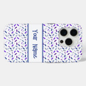 Rainbow Sprinkles Butch Lesbian Pride Flag Case-Mate iPhone Hülle (Rückseite (Horizontal))