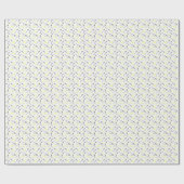 Rainbow Sprinkles Demigender Pride Flag Geschenkpapier (Flach)