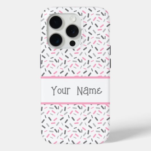 Rainbow Sprinkles Demigirl Pride Flag Case-Mate iPhone Hülle (Rückseite)