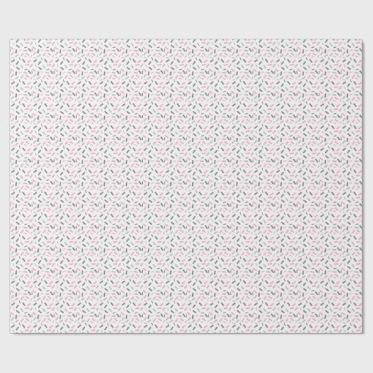 Rainbow Sprinkles Demigirl Pride Flag Geschenkpapier (Flach)