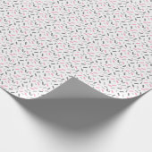 Rainbow Sprinkles Demigirl Pride Flag Geschenkpapier (Ecke)