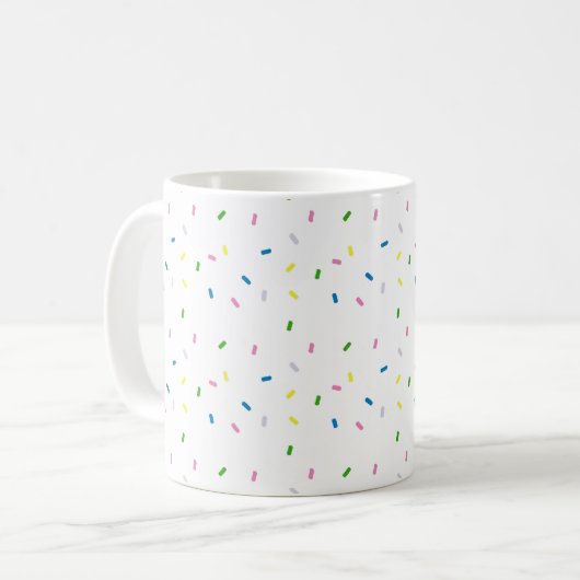Rainbow Sprinkles Dessert Tasse (Vorderseite Links)