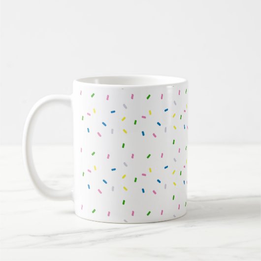 Rainbow Sprinkles Dessert Tasse (Links)