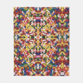 Rainbow Sprinkles Fleecedecke (Vorderseite)