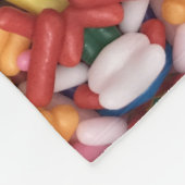 Rainbow Sprinkles Fleecedecke (Ecke)