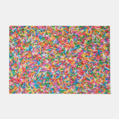 Rainbow-Sprinkles Fußmatte (Vorderseite)