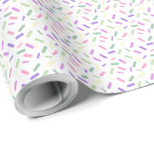 Rainbow Sprinkles Genderfade Pride Flag Geschenkpapier (Rolleneckpunkt)