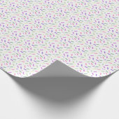 Rainbow Sprinkles Genderfade Pride Flag Geschenkpapier (Ecke)