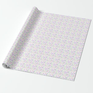 Rainbow Sprinkles Genderfade Pride Flag Geschenkpapier