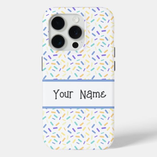 Rainbow Sprinkles Genderfaun Pride Flag Case-Mate iPhone Hülle (Rückseite)