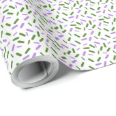 Rainbow Sprinkles Genderqueer Pride Flag Geschenkpapier (Rolleneckpunkt)