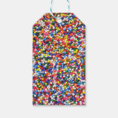 Rainbow-Sprinkles Geschenkanhänger (Vorderseite)