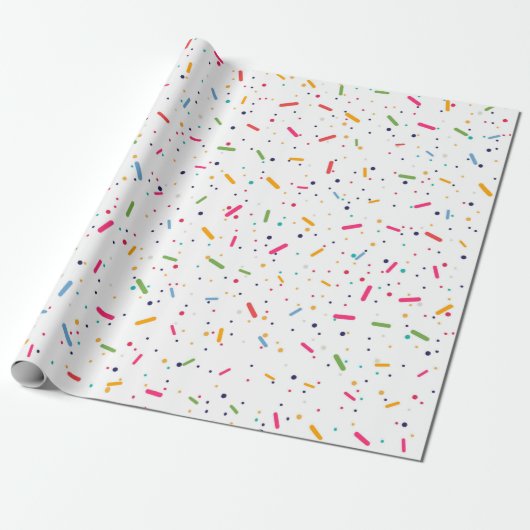 Rainbow Sprinkles Geschenkpapier (Ungerollt)