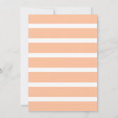 Rainbow Sprinkles Kinderdusche Einladung (Rückseite)