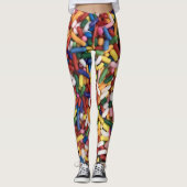 Rainbow Sprinkles Leggings (Vorderseite)