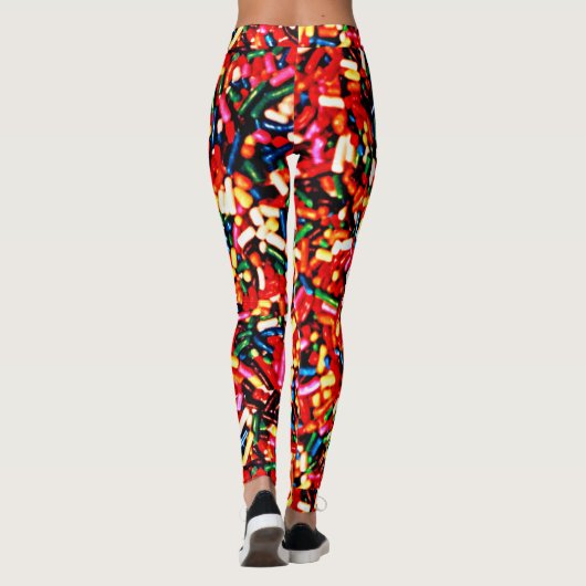 Rainbow Sprinkles Leggings (Rückseite)