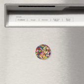 Rainbow Sprinkles Magnet (In Situ (Geschirrspüler))
