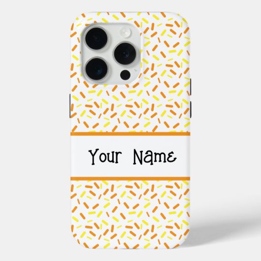 Rainbow Sprinkles Maverique Pride Flag Case-Mate iPhone Hülle (Rückseite)