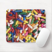 Rainbow Sprinkles Mousepad (Mit Mouse)