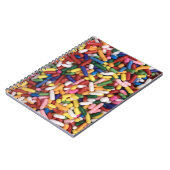 Rainbow Sprinkles Notizblock (Linke Seite)
