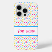 Rainbow Sprinkles Pansexual Pride Flag Case-Mate iPhone Hülle (Rückseite)