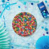 Rainbow sprinkles pappteller (Party)