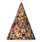 Rainbow Sprinkles Partyhütchen (Links)