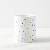 Rainbow Sprinkles Pattern Tasse (Mittel)
