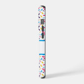 Rainbow Sprinkles Polyamory Pride Flag iPhone Hülle (Linke Seite)