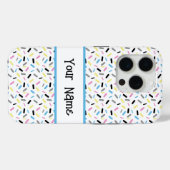 Rainbow Sprinkles Polygender Pride Flag Case-Mate iPhone Hülle (Rückseite (Horizontal))