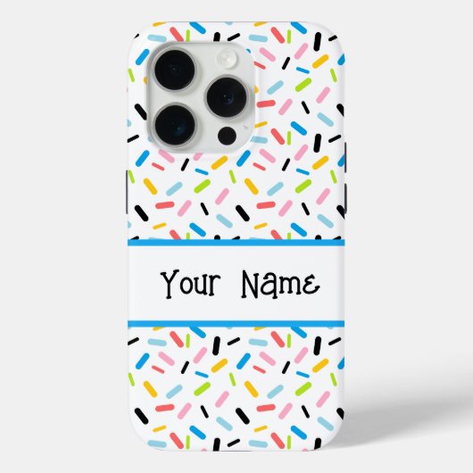 Rainbow Sprinkles, Quee Stolperflagge Case-Mate iPhone Hülle (Rückseite)