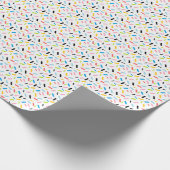 Rainbow Sprinkles, Quee Stolperflagge Geschenkpapier (Ecke)