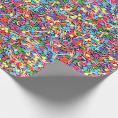 Rainbow Sprinkles Rainbow Jimmies Geschenkpapier (Ecke)
