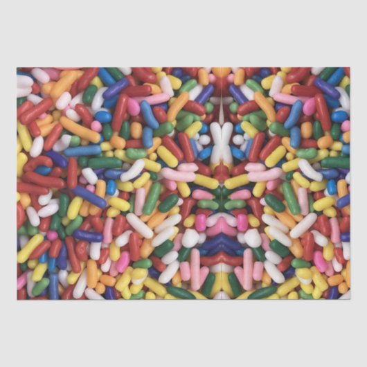 Rainbow Sprinkles Seidenpapier (Vorderseite)