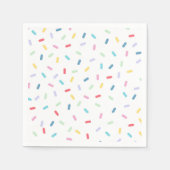 Rainbow Sprinkles Serviette (Vorderseite)