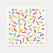 Rainbow Sprinkles Serviette (Vorderseite)
