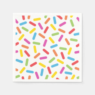 Rainbow Sprinkles Serviette
