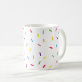 Rainbow Sprinkles Tasse (VorderseiteRechts)