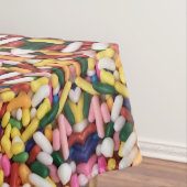 Rainbow Sprinkles Tischdecke (Beispiel)