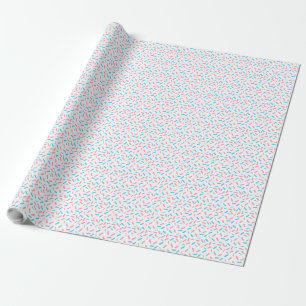 Rainbow Sprinkles Transgender Pride Flag Geschenkpapier