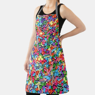 Rainbow Sprinkles und Jimmies Schürze