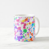 Rainbow Spritzer Art Colorado Kaffeetasse (VorderseiteRechts)