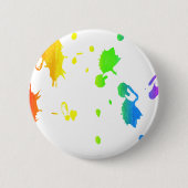 Rainbow-Spritzer Button (Vorderseite)